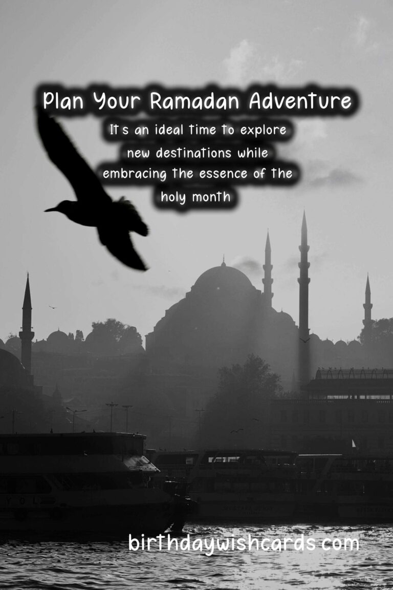 How to Plan the Perfect Ramadan Adventure