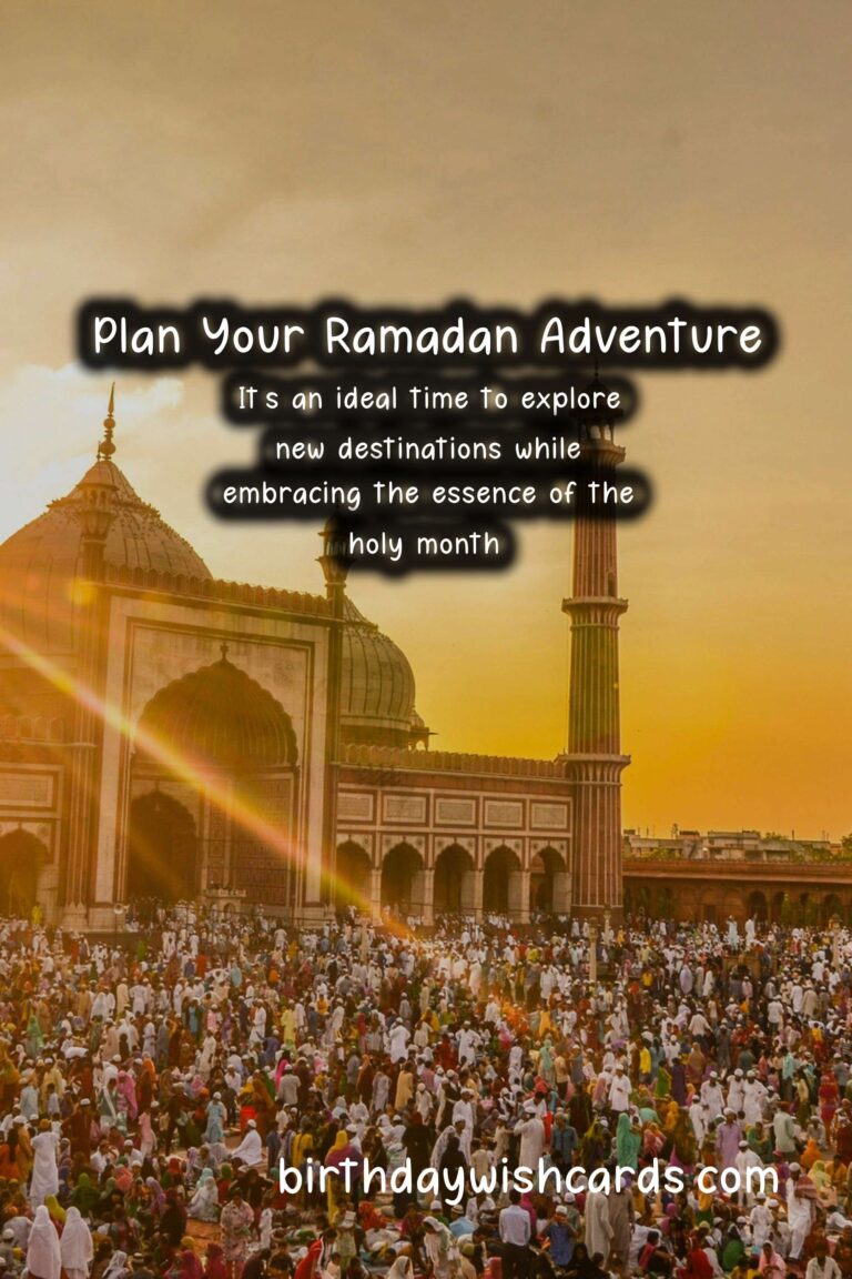 How to Plan the Perfect Ramadan Adventure