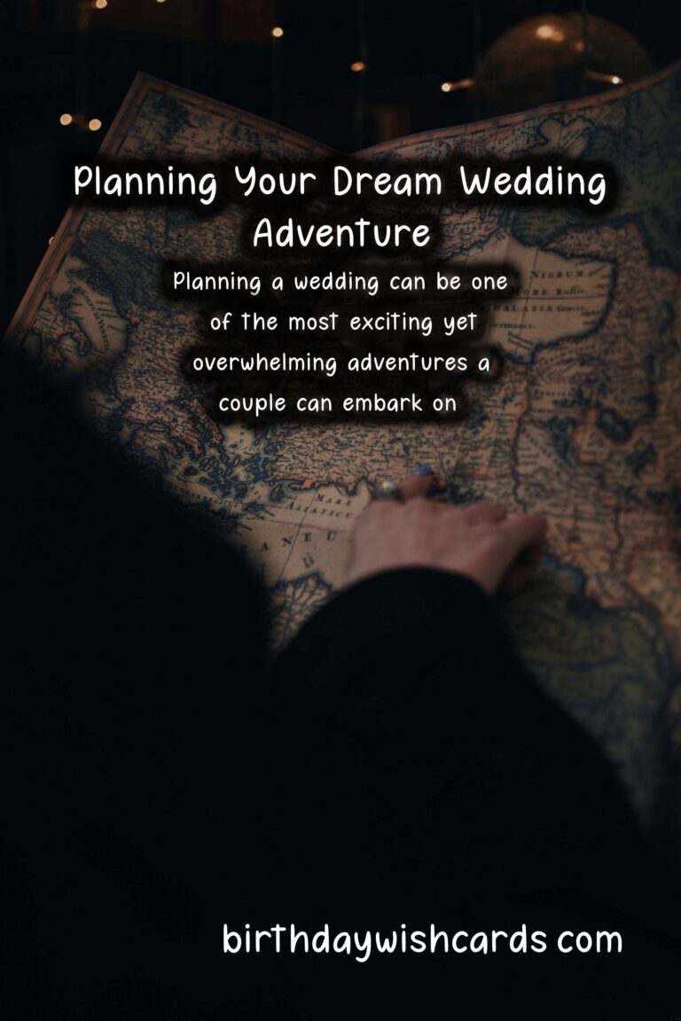 How to Plan the Perfect Wedding Adventure