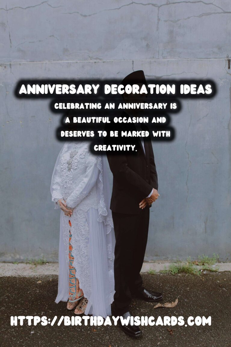 How to Prepare Anniversary Decoration Ideas That Shine