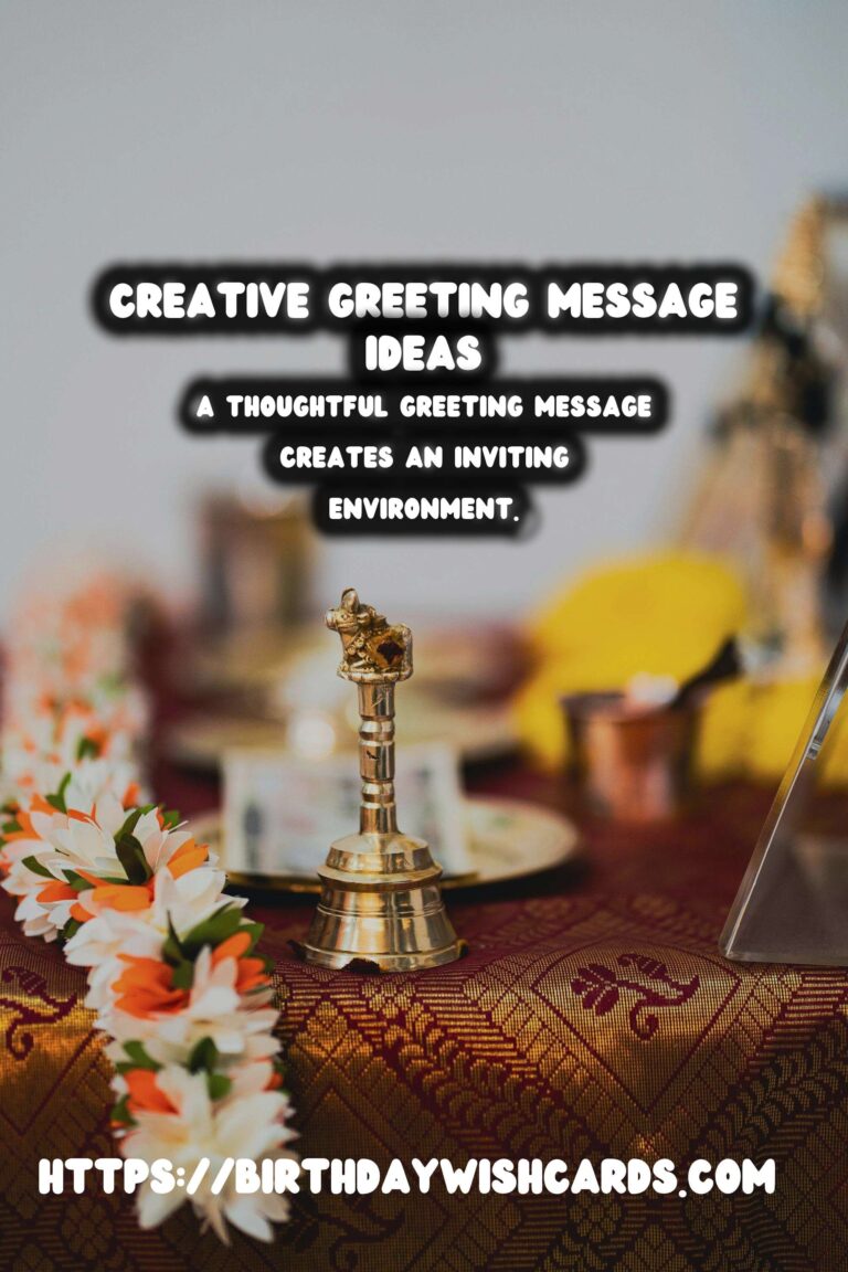 How to Prepare Creative Greeting Messages That Will Wow Your Guests