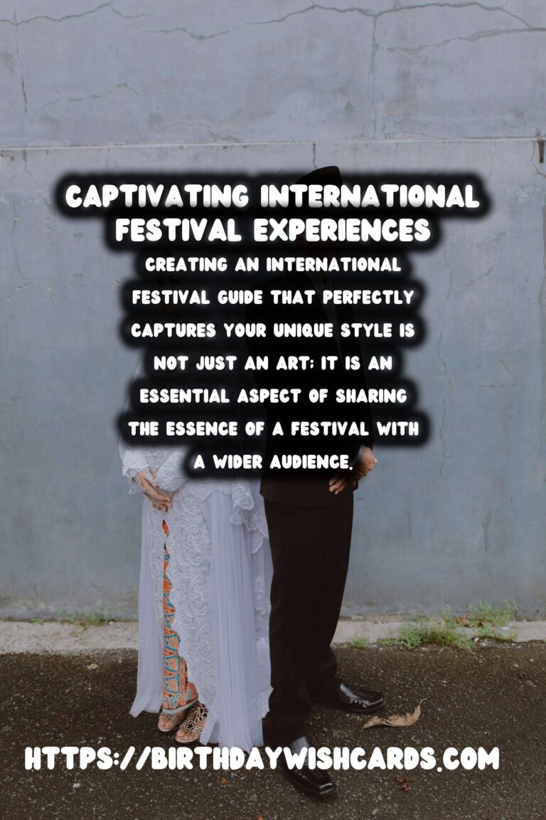 How to Prepare International Festival Guides That Reflect Your Style