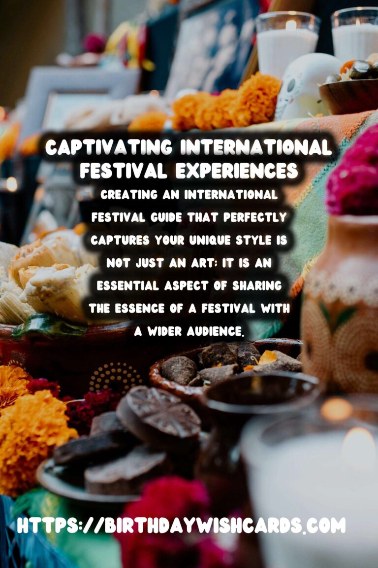 How to Prepare International Festival Guides That Reflect Your Style