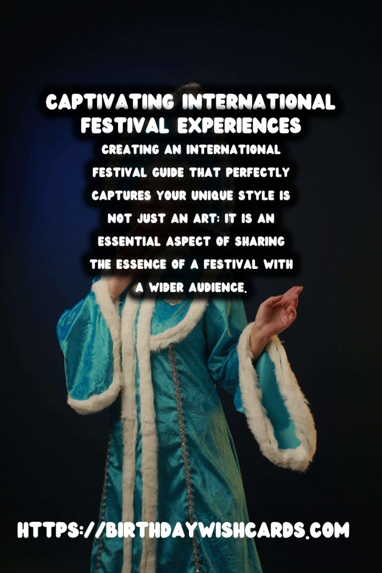How to Prepare International Festival Guides That Reflect Your Style