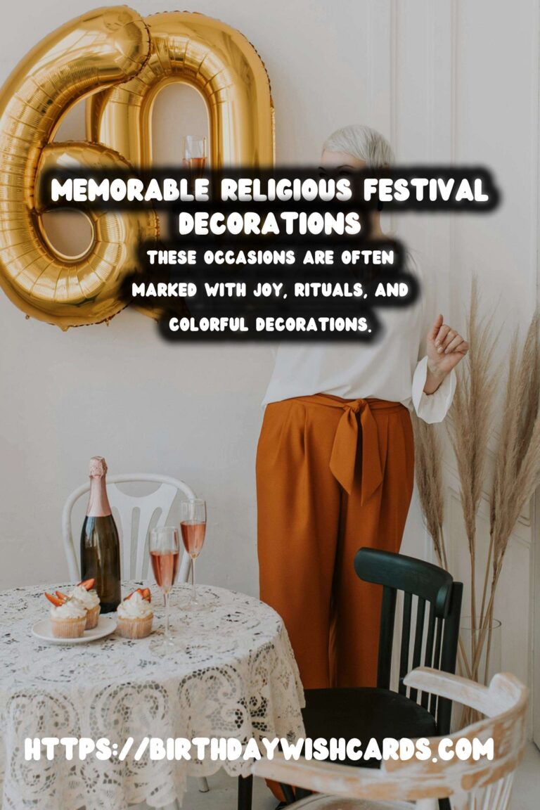 How to Prepare Religious Festival Themes That Make Memories