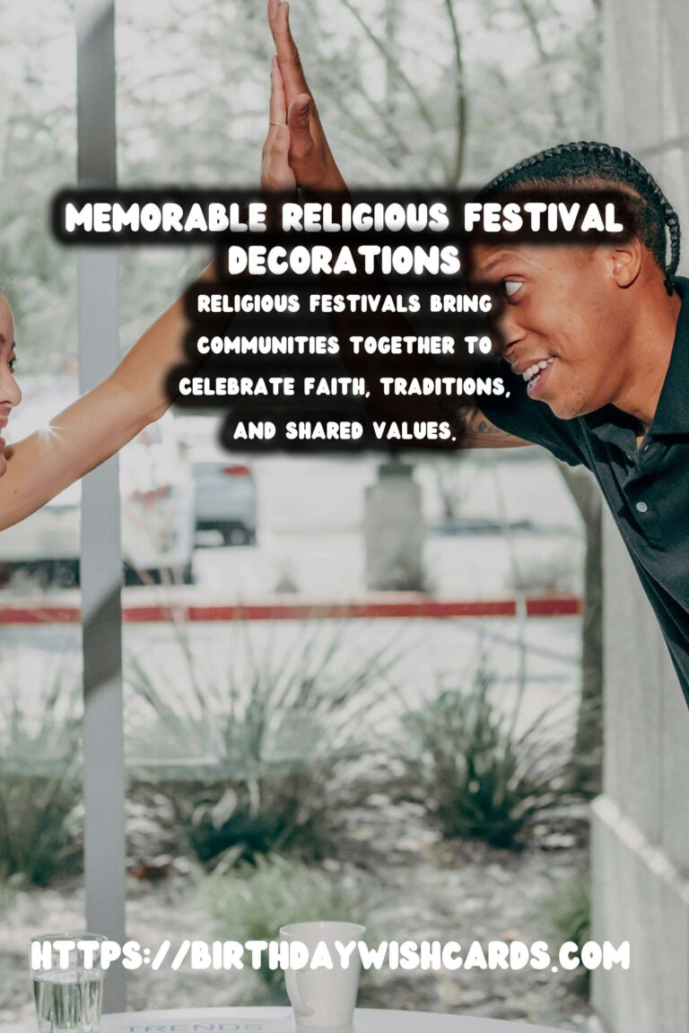 How to Prepare Religious Festival Themes That Make Memories