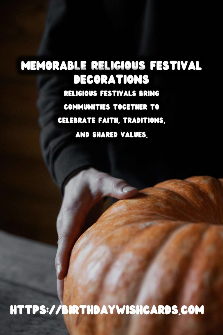 How to Prepare Religious Festival Themes That Make Memories