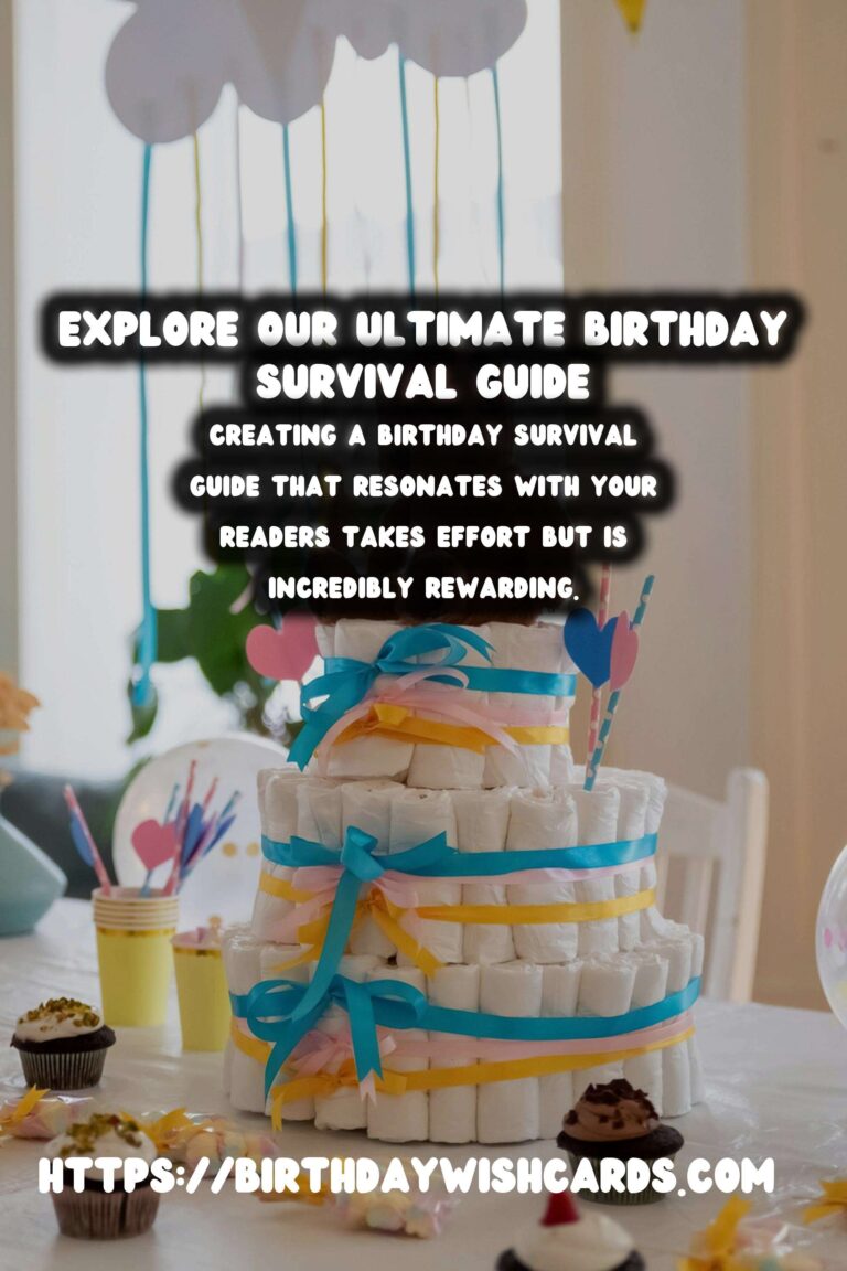 How to Prepare a Birthday Survival Guide That Goes Viral