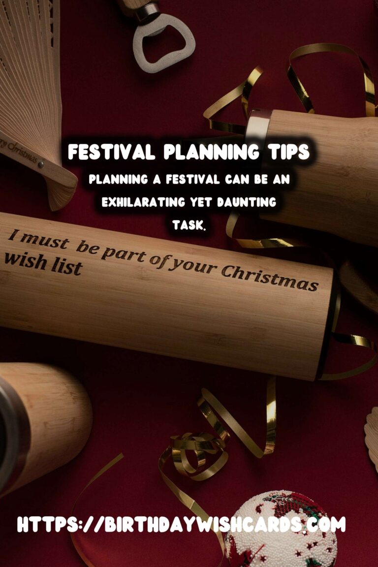 How to Prepare a Festival Planning Guide You’ll Love