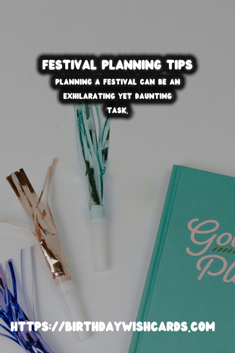 How to Prepare a Festival Planning Guide You’ll Love