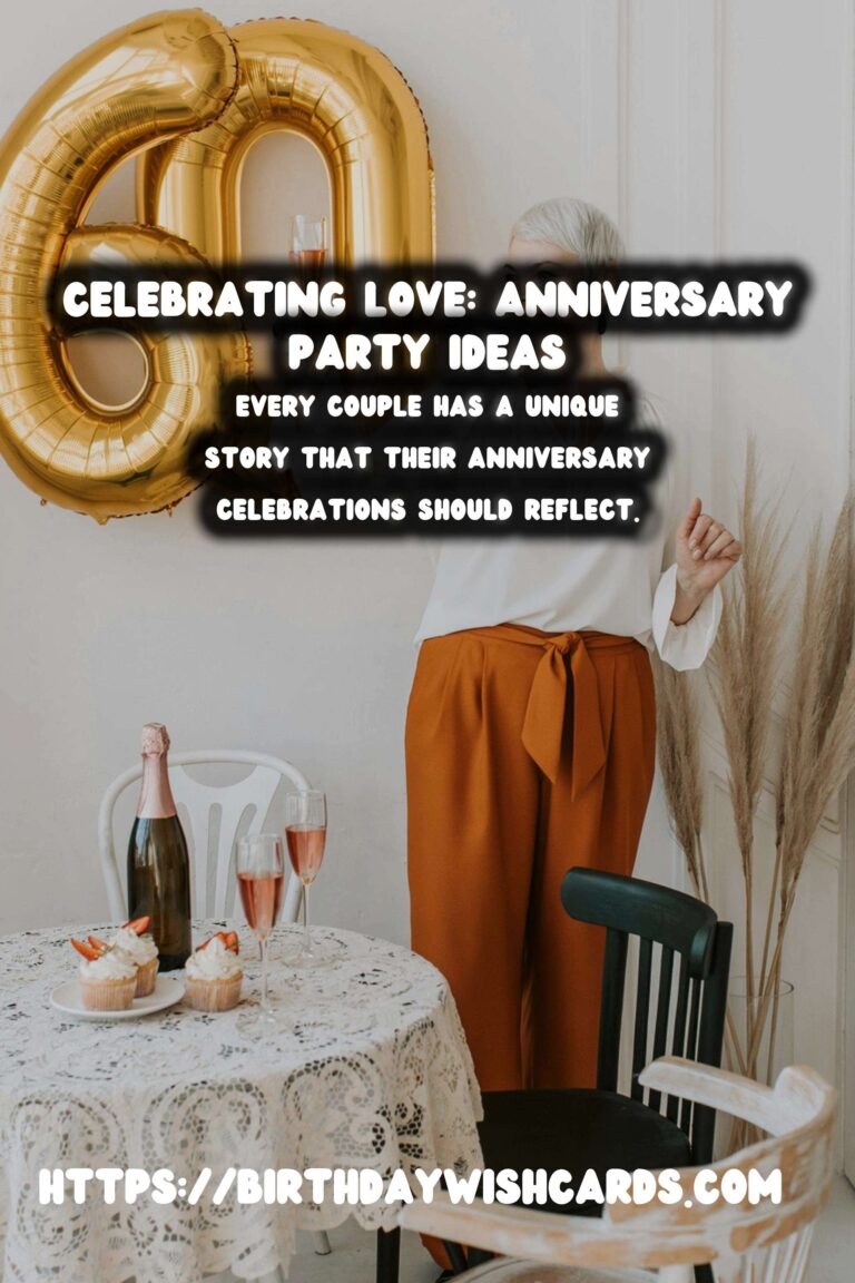 How to Write Anniversary Party Themes for Every Personality