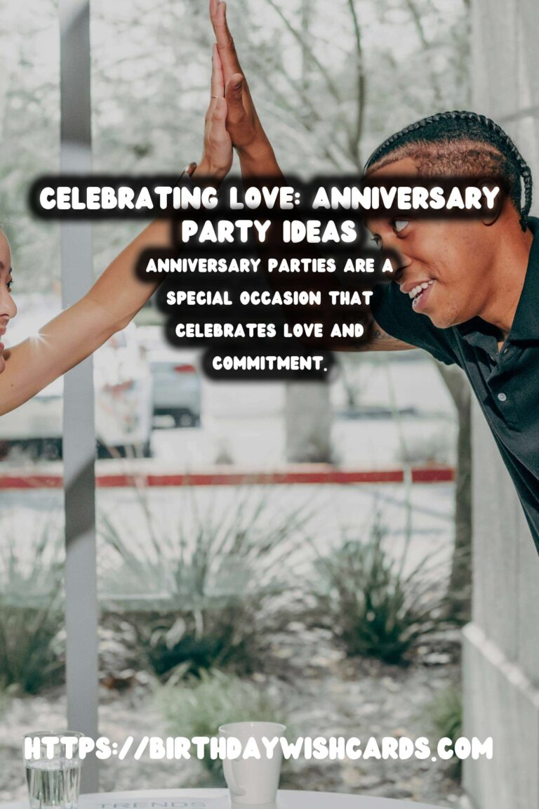 How to Write Anniversary Party Themes for Every Personality