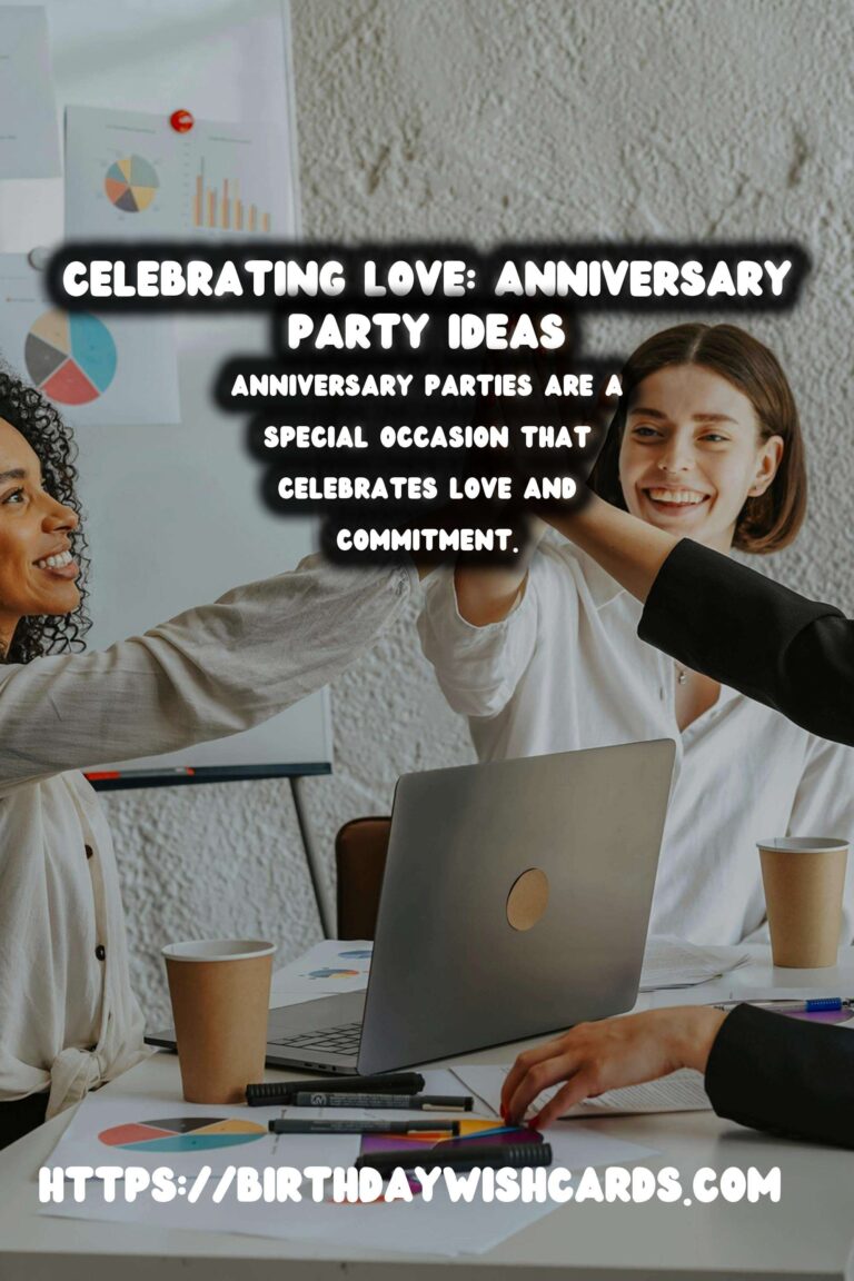 How to Write Anniversary Party Themes for Every Personality