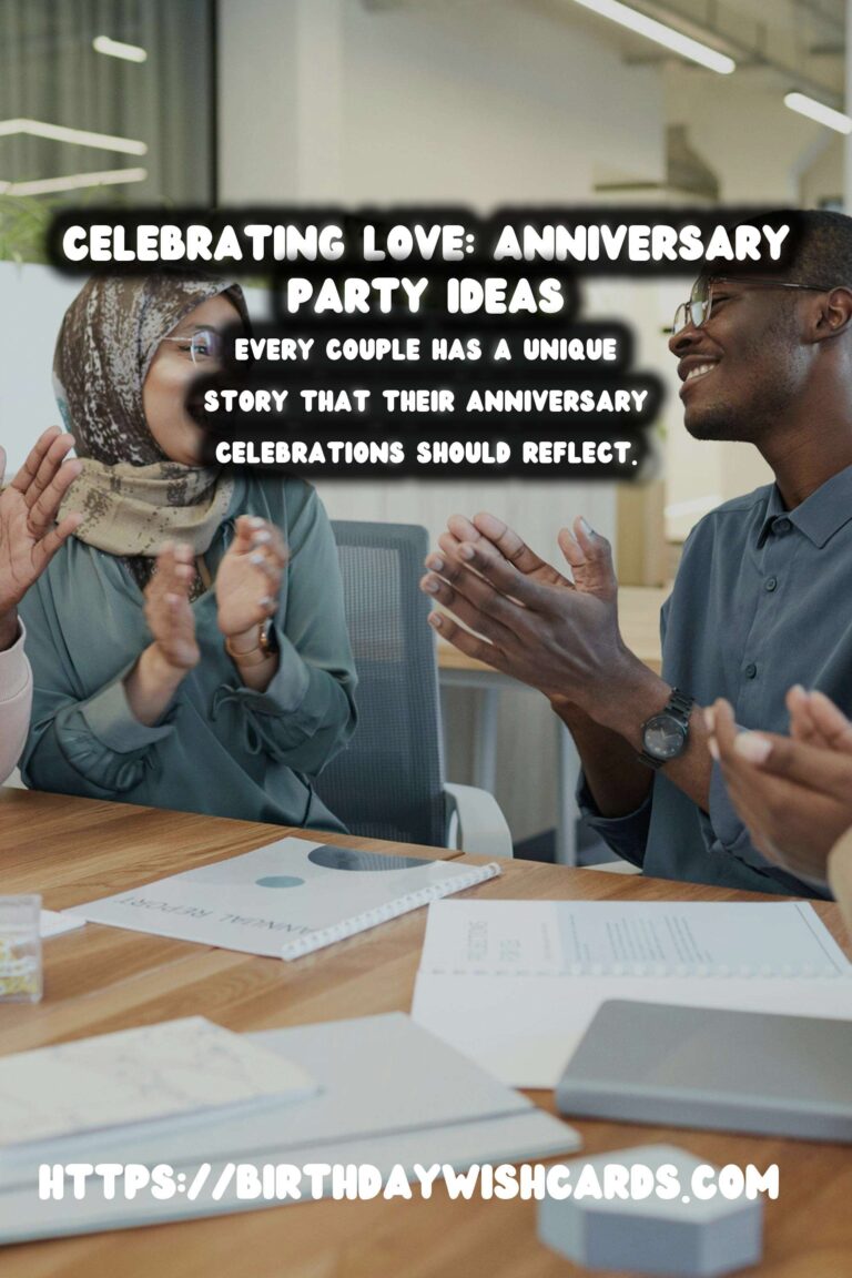 How to Write Anniversary Party Themes for Every Personality