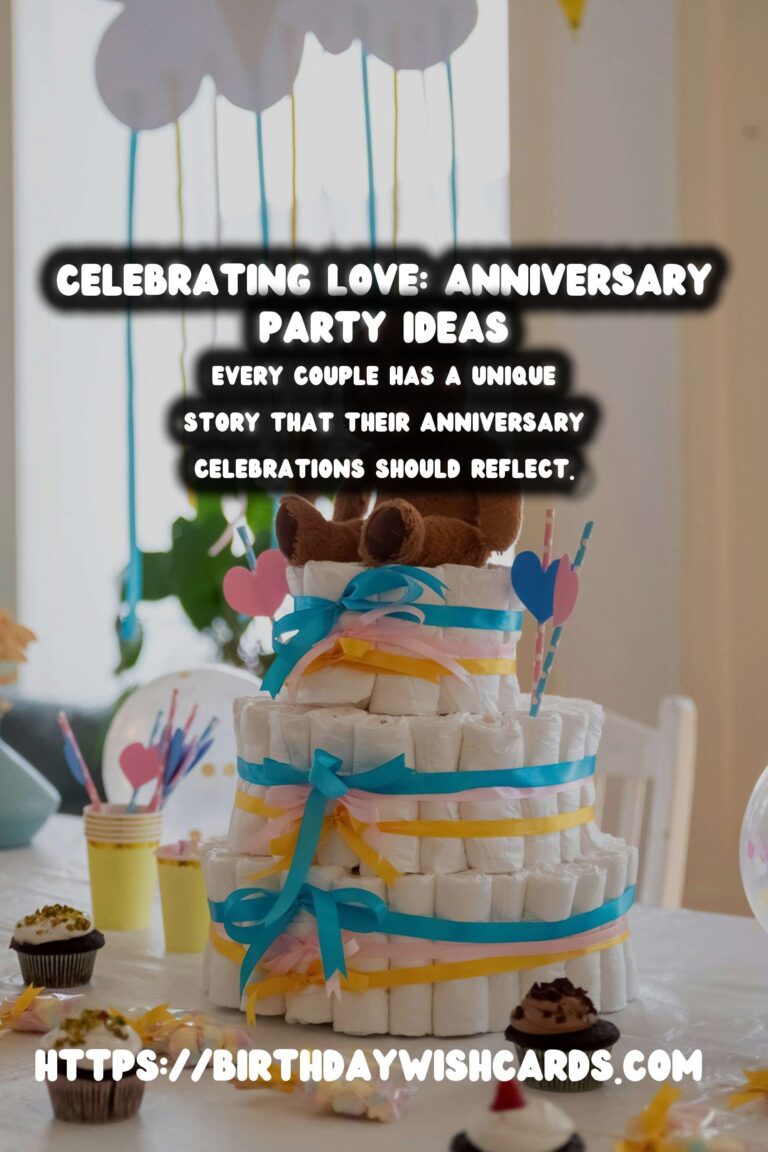 How to Write Anniversary Party Themes for Every Personality
