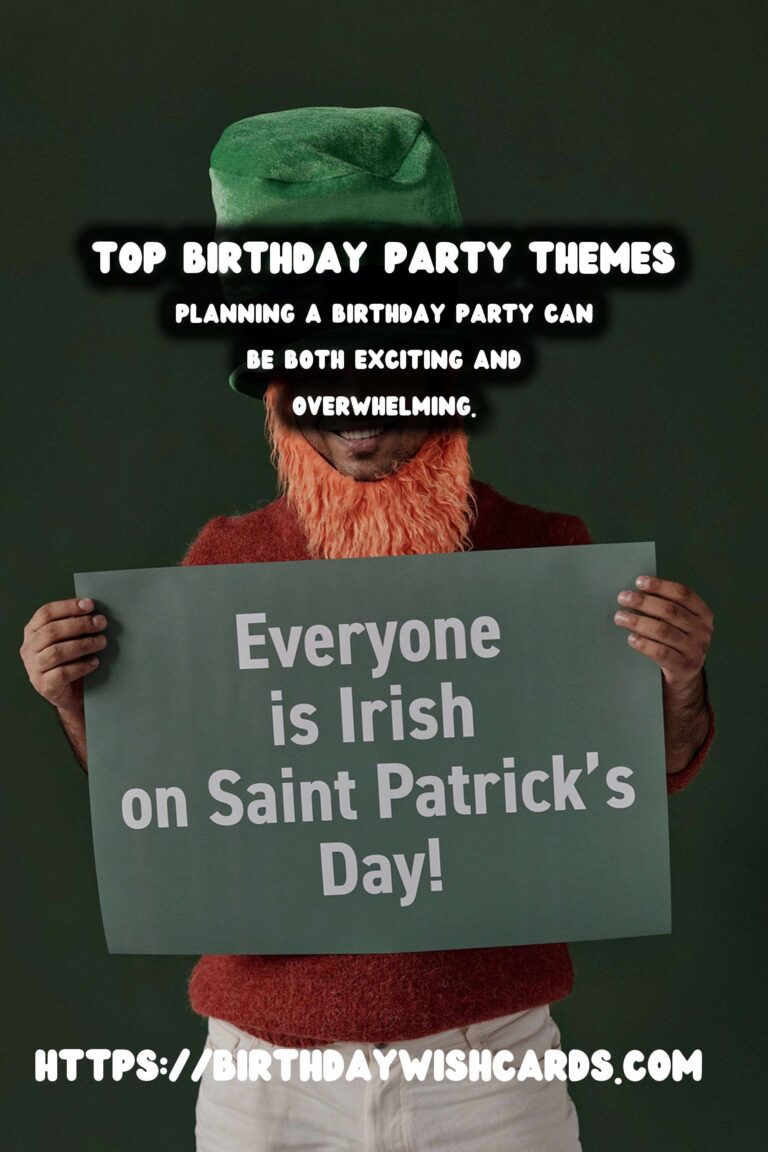 How to Write Birthday Party Themes For Every Budget