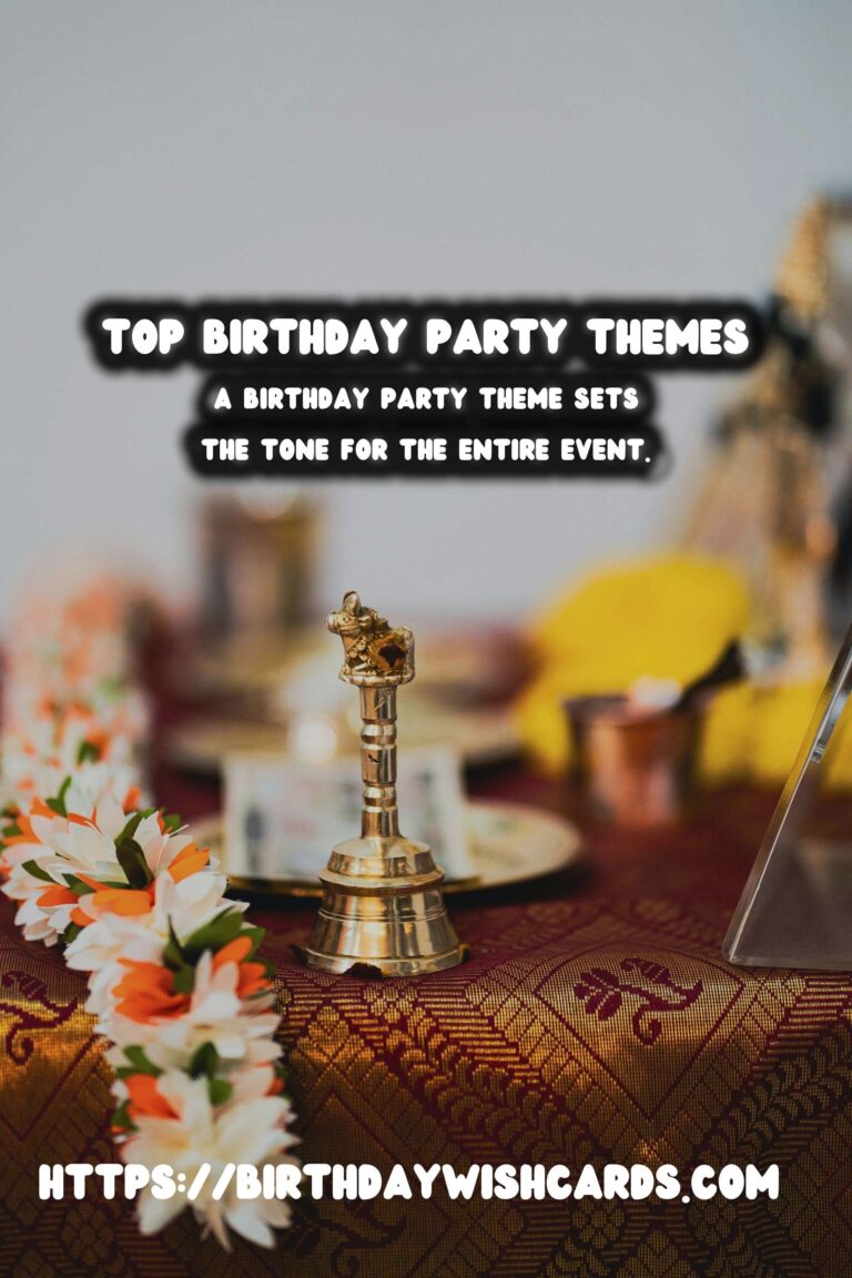How to Write Birthday Party Themes For Every Budget