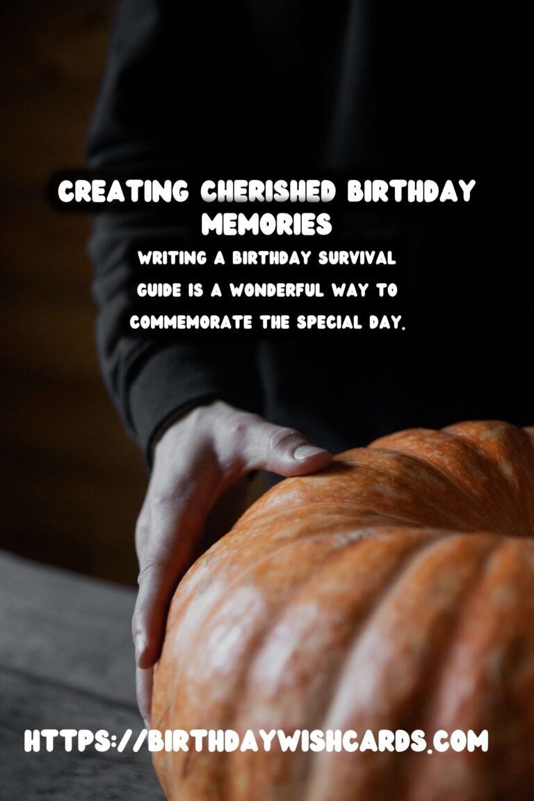 How to Write a Birthday Survival Guide That Captures the Moment