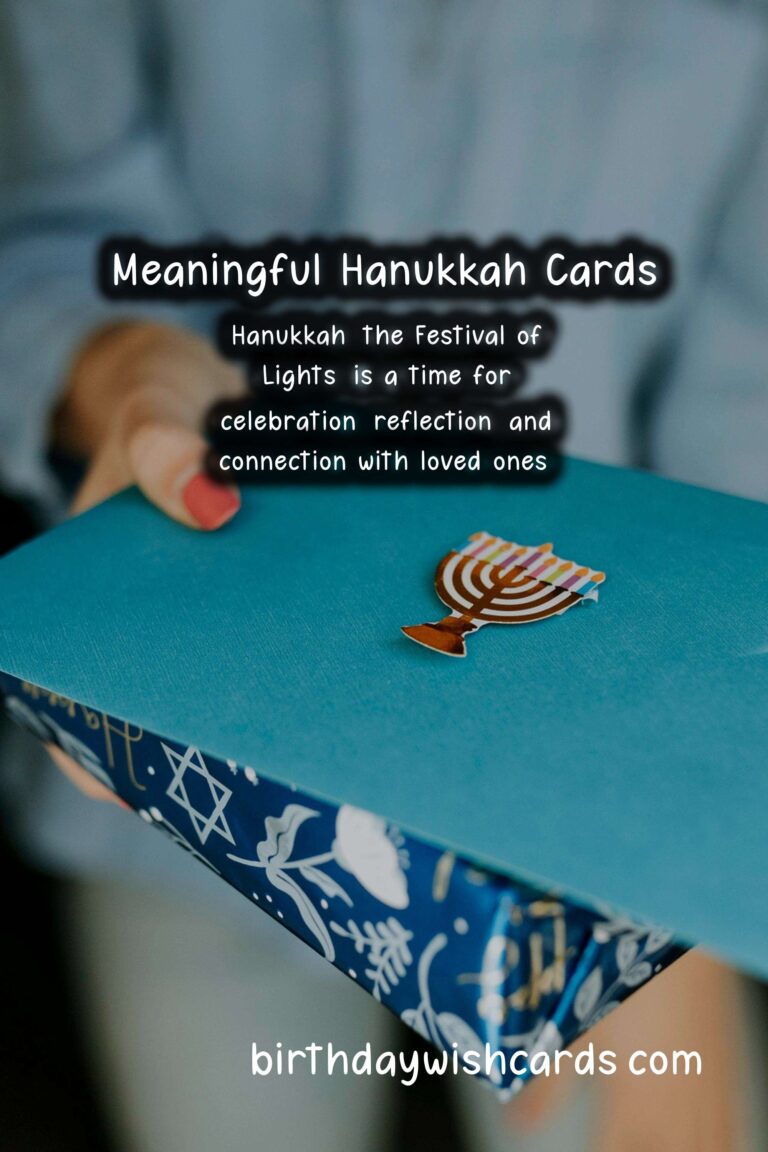 How to Write a Meaningful Hanukkah Card