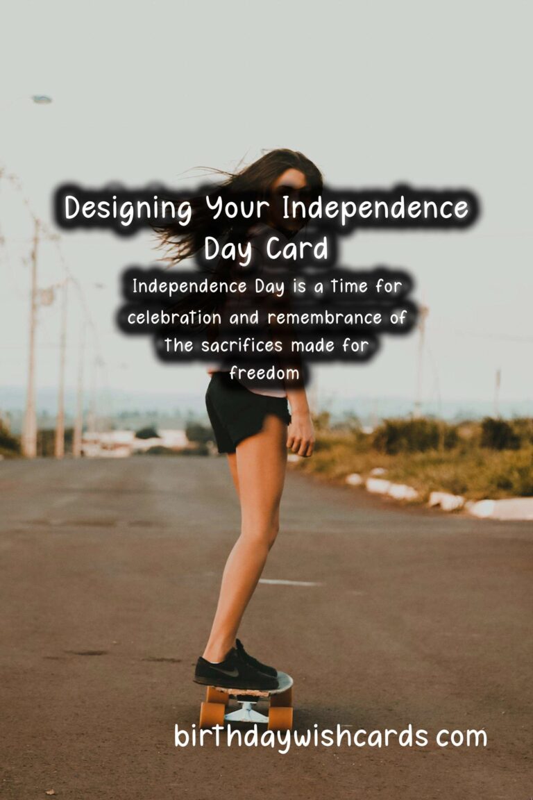 How to Write a Meaningful Independence Day Card
