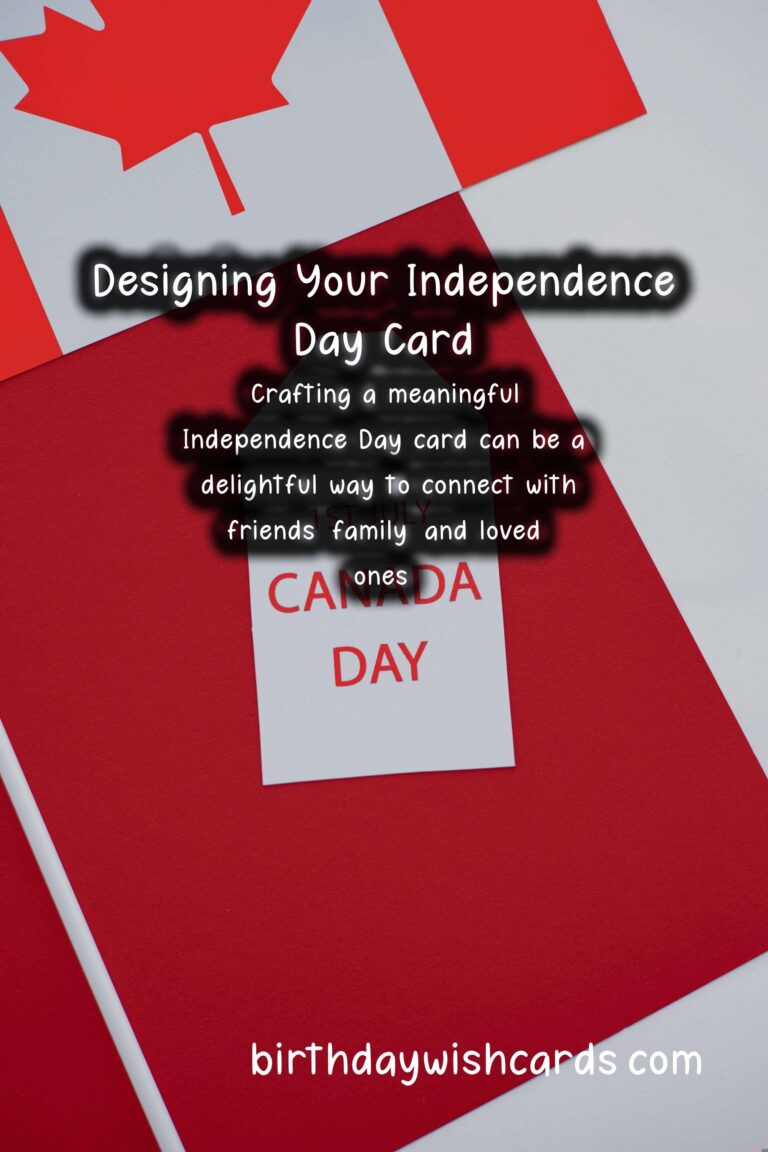 How to Write a Meaningful Independence Day Card