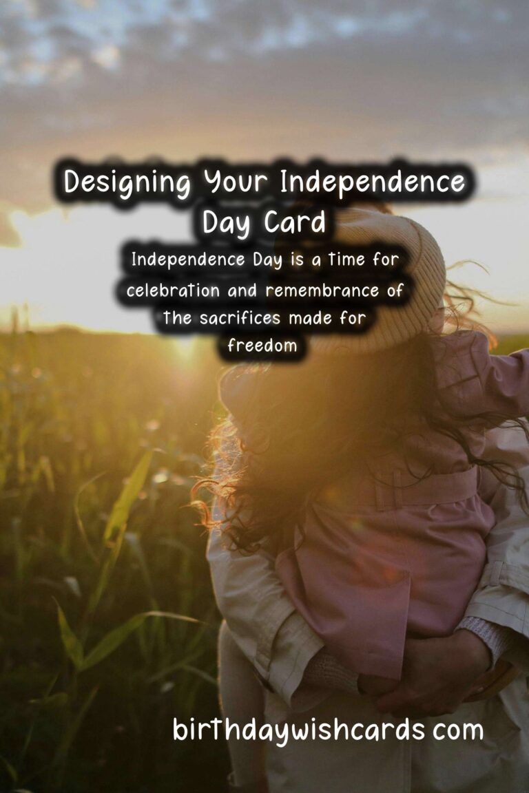 How to Write a Meaningful Independence Day Card