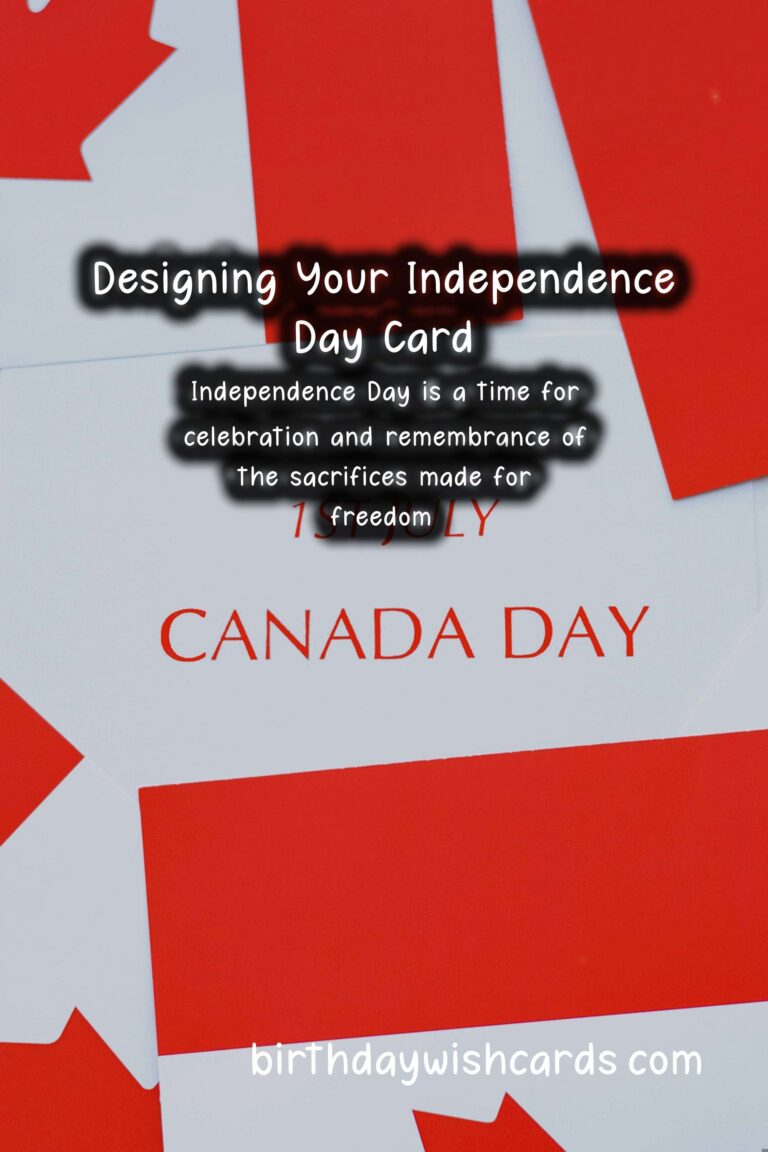 How to Write a Meaningful Independence Day Card