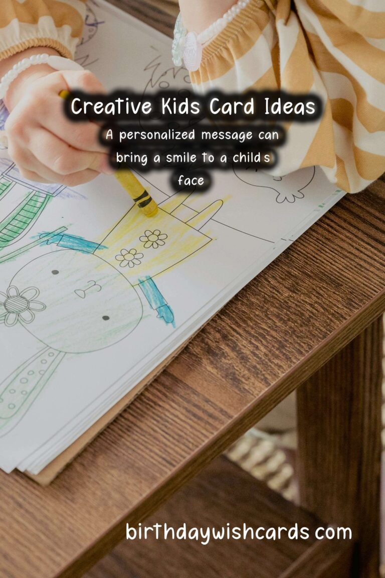 How to Write a Meaningful Kids Card