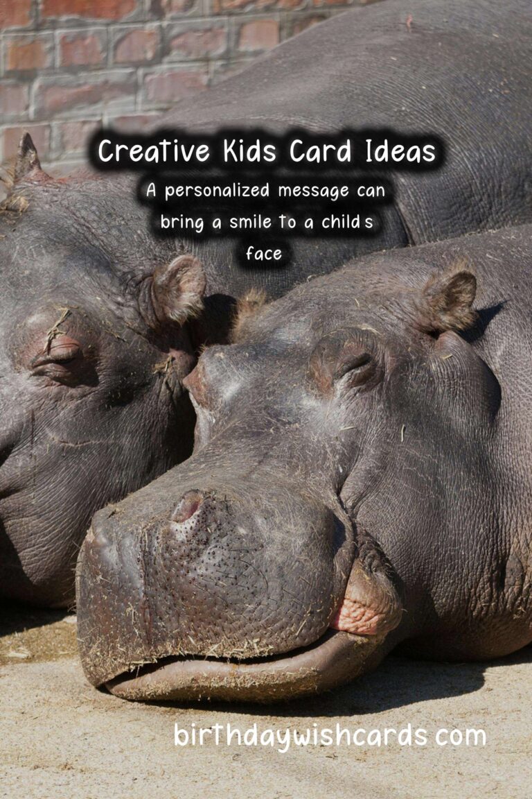 How to Write a Meaningful Kids Card