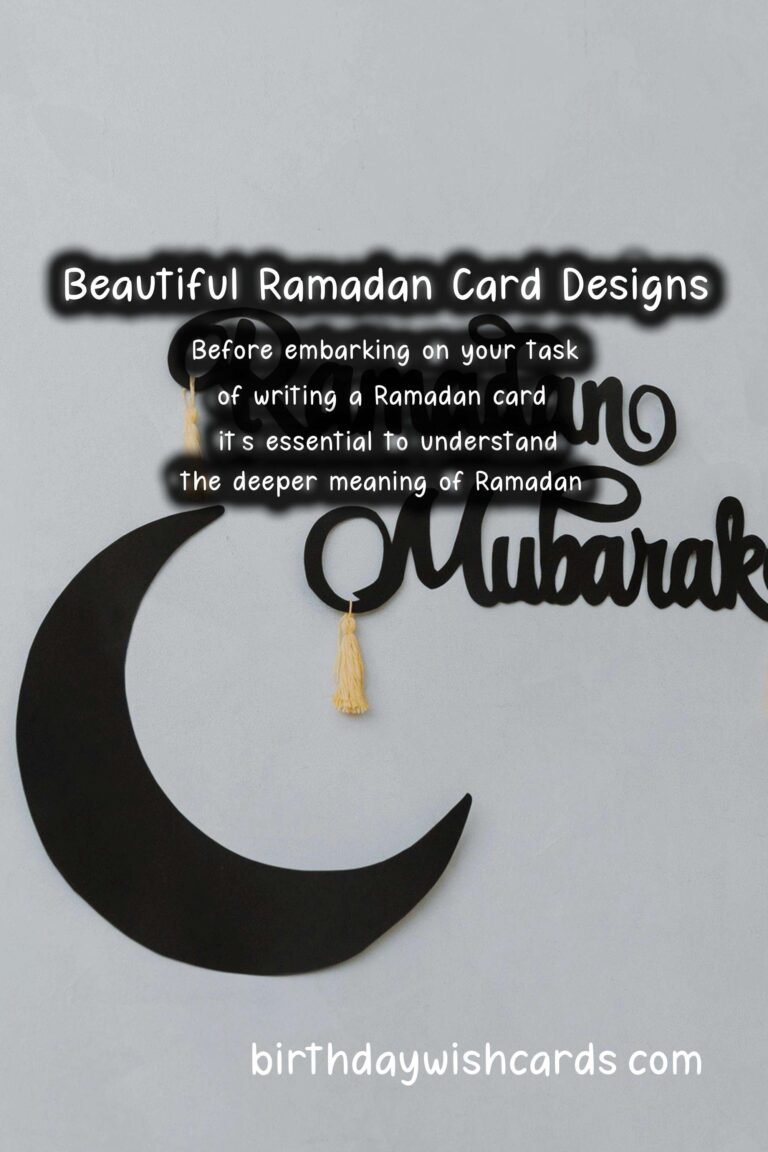 How to Write a Meaningful Ramadan Card