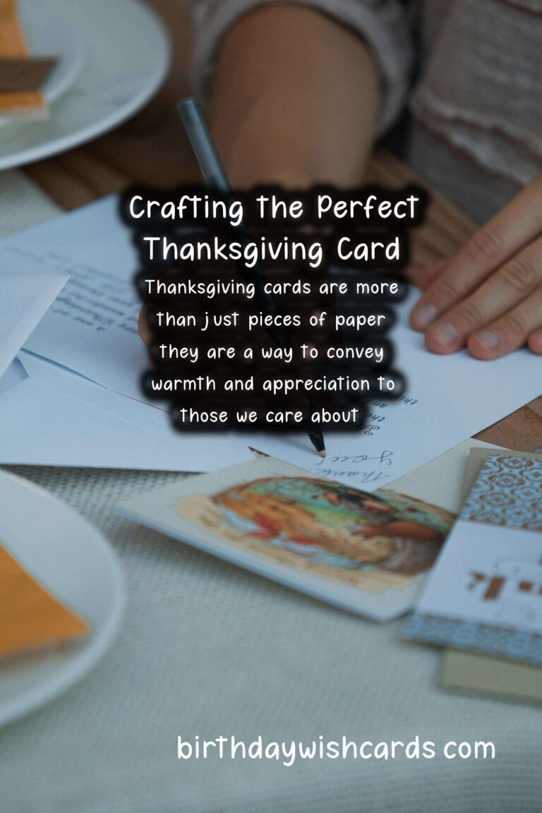 How to Write a Meaningful Thanksgiving Card