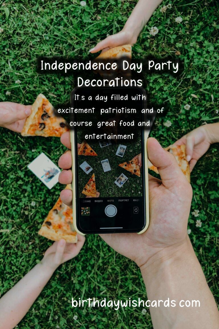 Independence Day Party Ideas for Family and Friends