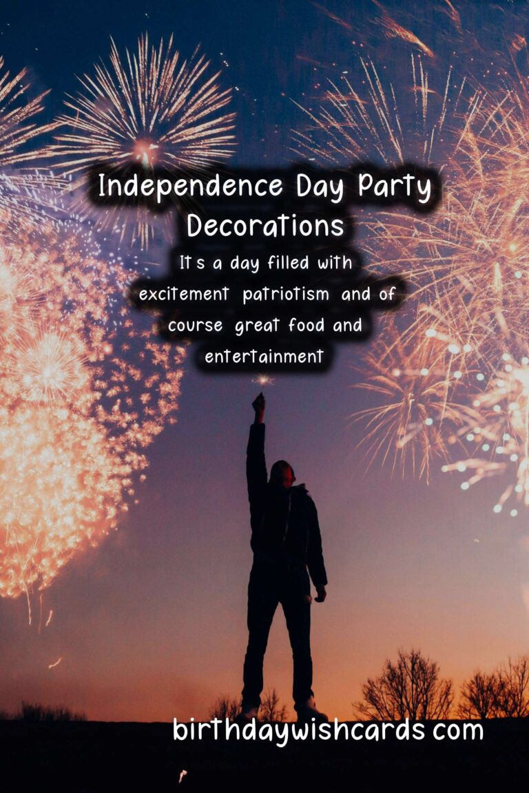 Independence Day Party Ideas for Family and Friends