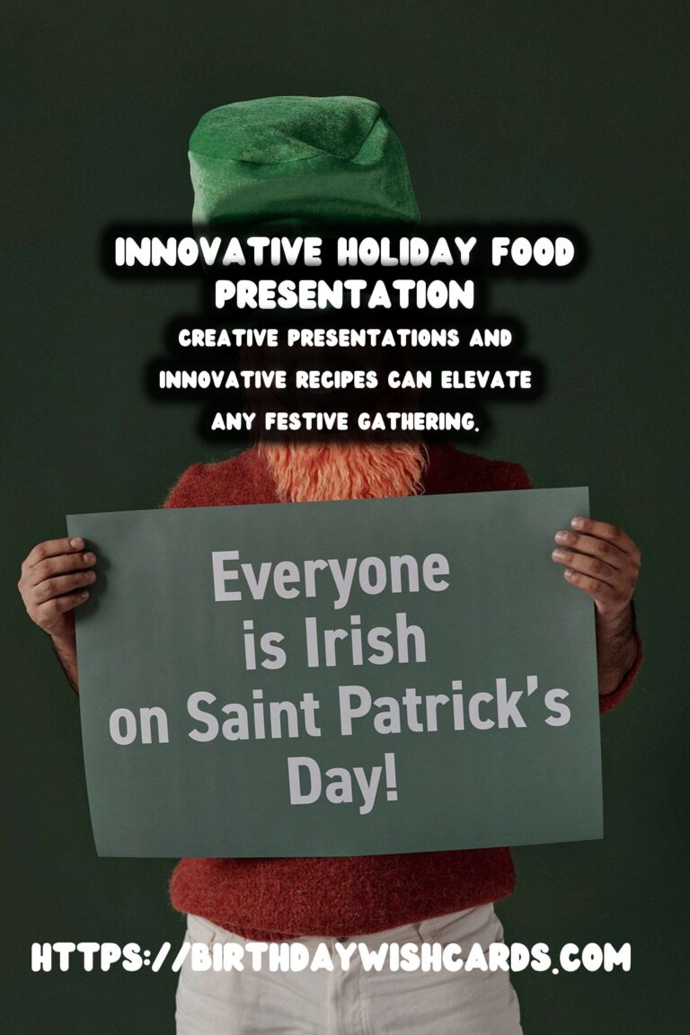 Innovative Holiday Food Ideas That Capture the Moment