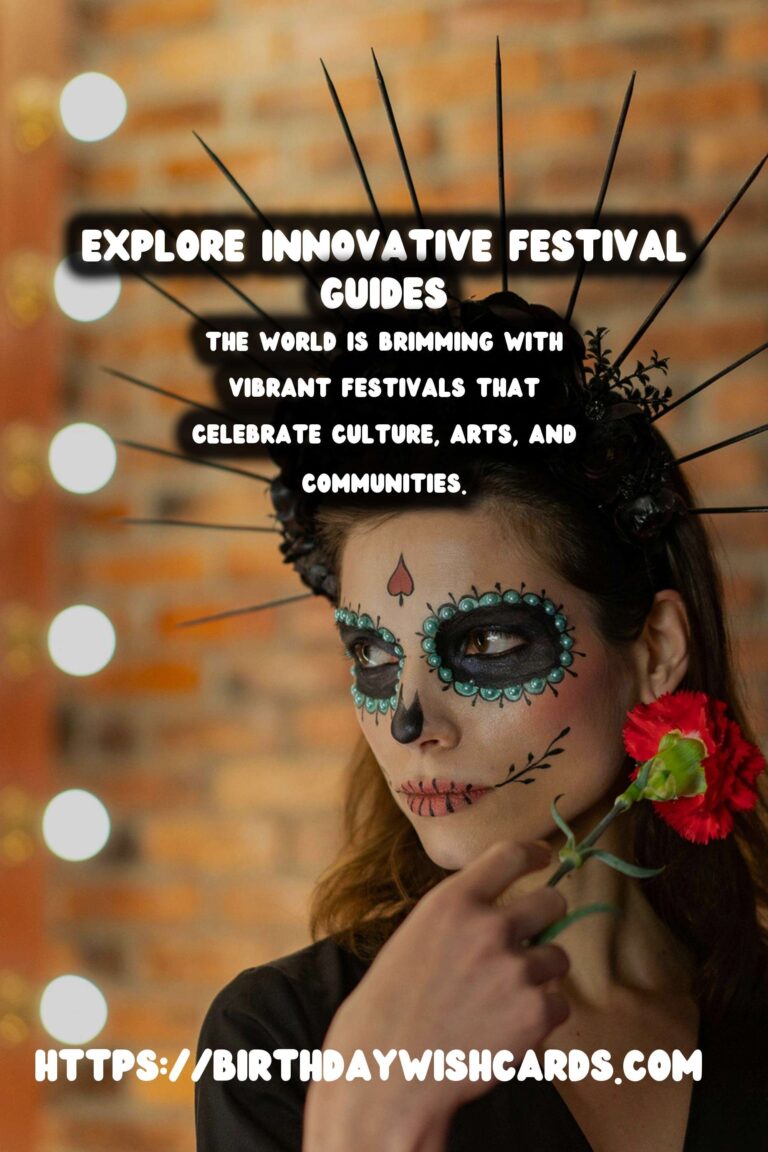 Innovative International Festival Guides That Impress
