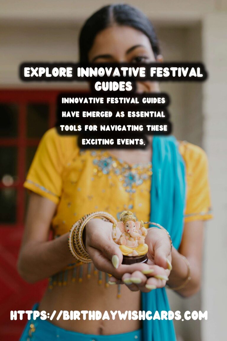 Innovative International Festival Guides That Impress