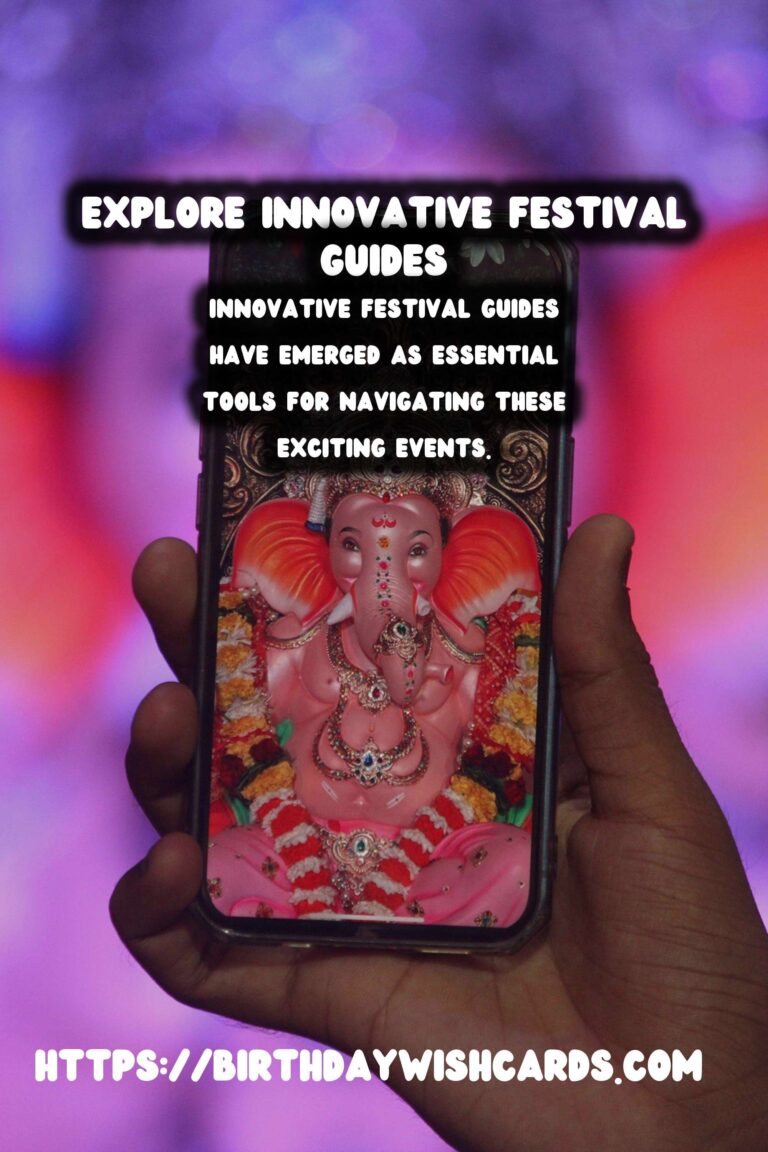 Innovative International Festival Guides That Impress