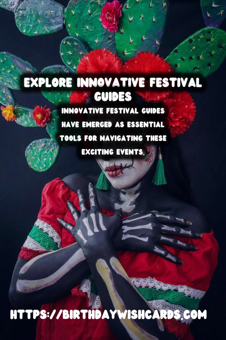 Innovative International Festival Guides That Impress