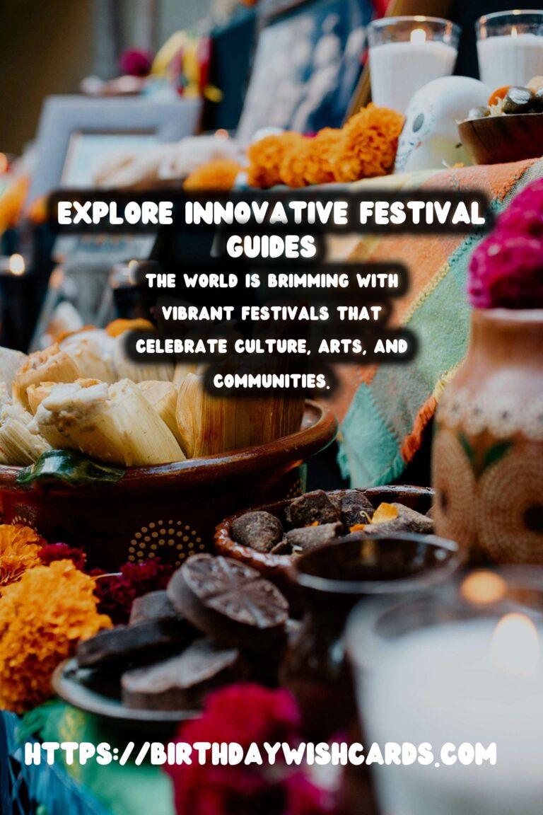 Innovative International Festival Guides That Impress
