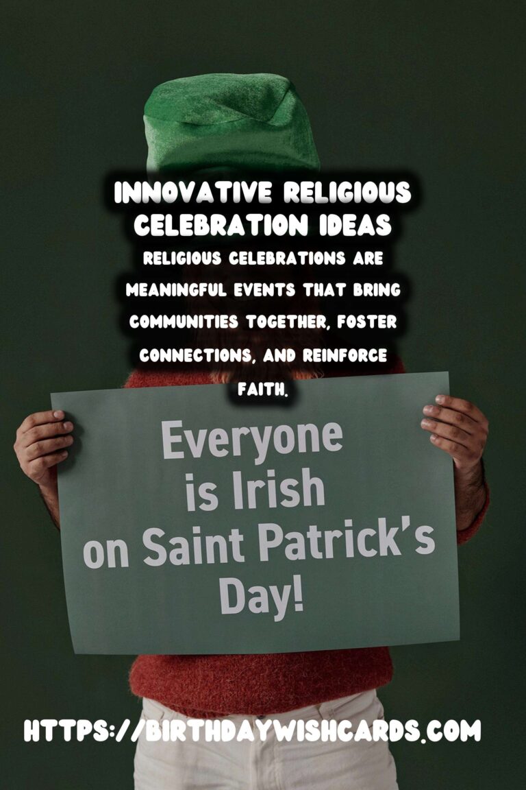 Innovative Religious Celebration Ideas For Every Budget