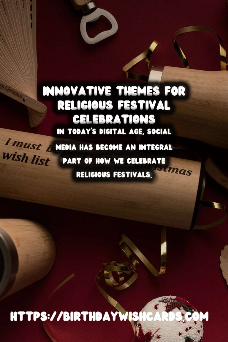 Innovative Religious Festival Themes For Social Media