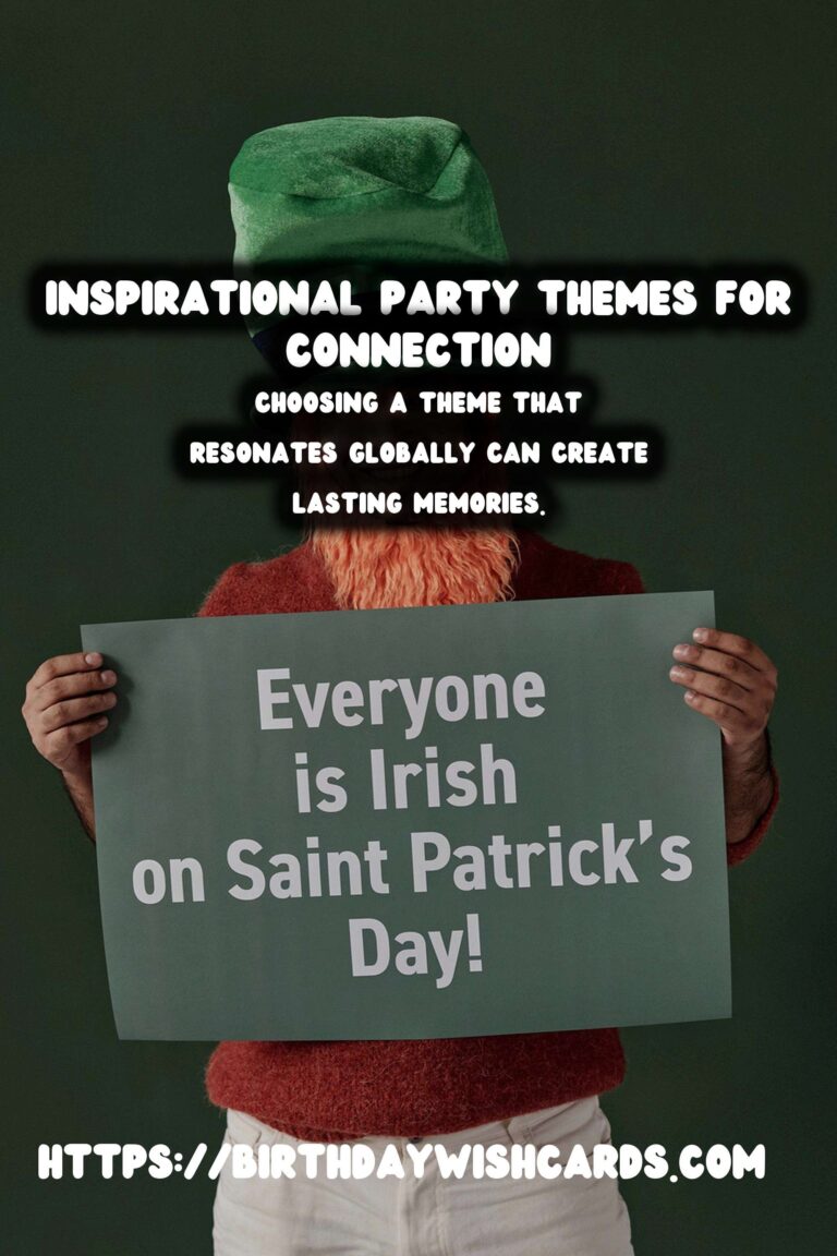 Inspirational Worldwide Party Themes That Inspire Connection