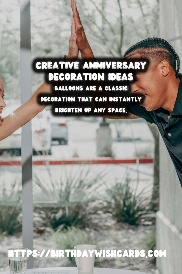 Joyful Anniversary Decoration Ideas For Beginners