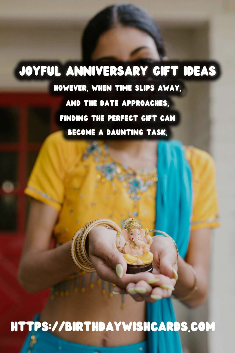 Joyful Anniversary Gift Ideas For Last-Minute Planning