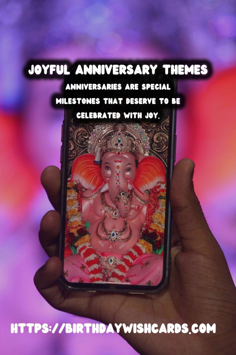 Joyful Anniversary Party Themes That Are Trendy