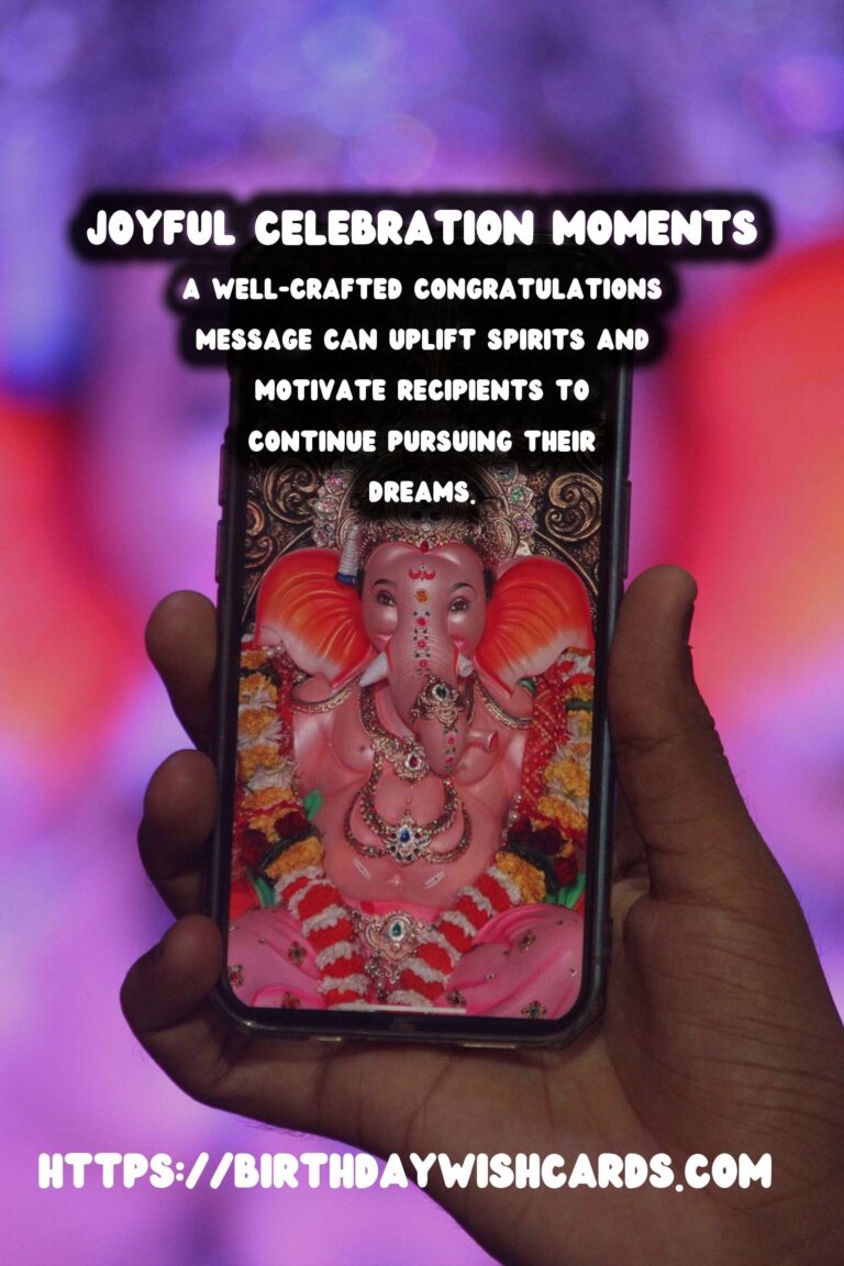 Joyful Congratulations Messages That Are Instagram-Worthy
