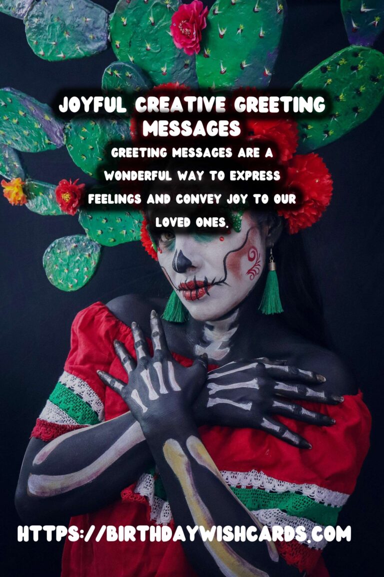 Joyful Creative Greeting Messages For Every Personality