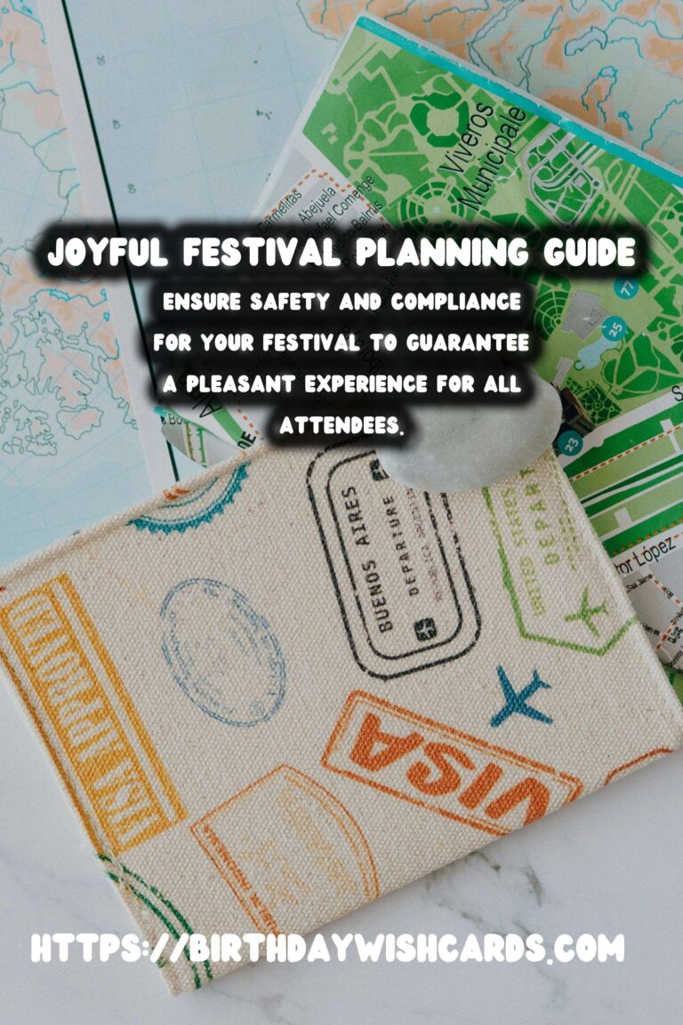 Joyful Festival Planning Guide That Impress