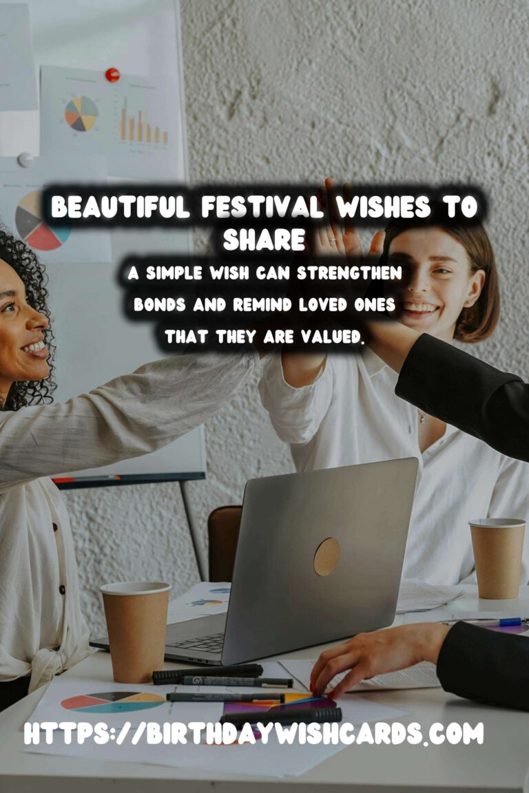 Joyful Festival Wishes and Messages That Will Wow Your Guests