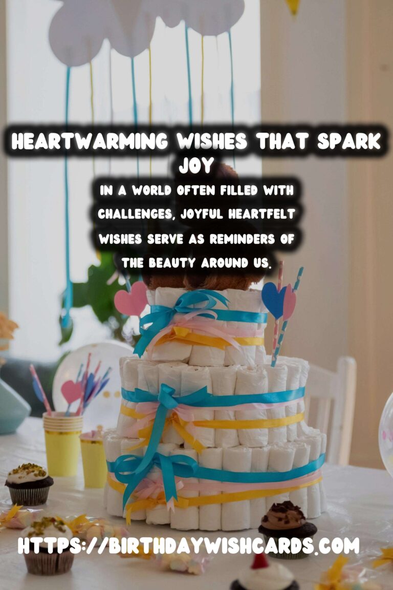 Joyful Heartfelt Wishes That Spark Joy